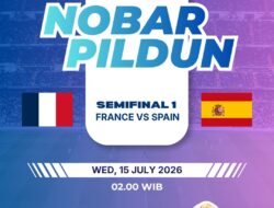 Jadwal nonton bareng Piala Dunia 2026.