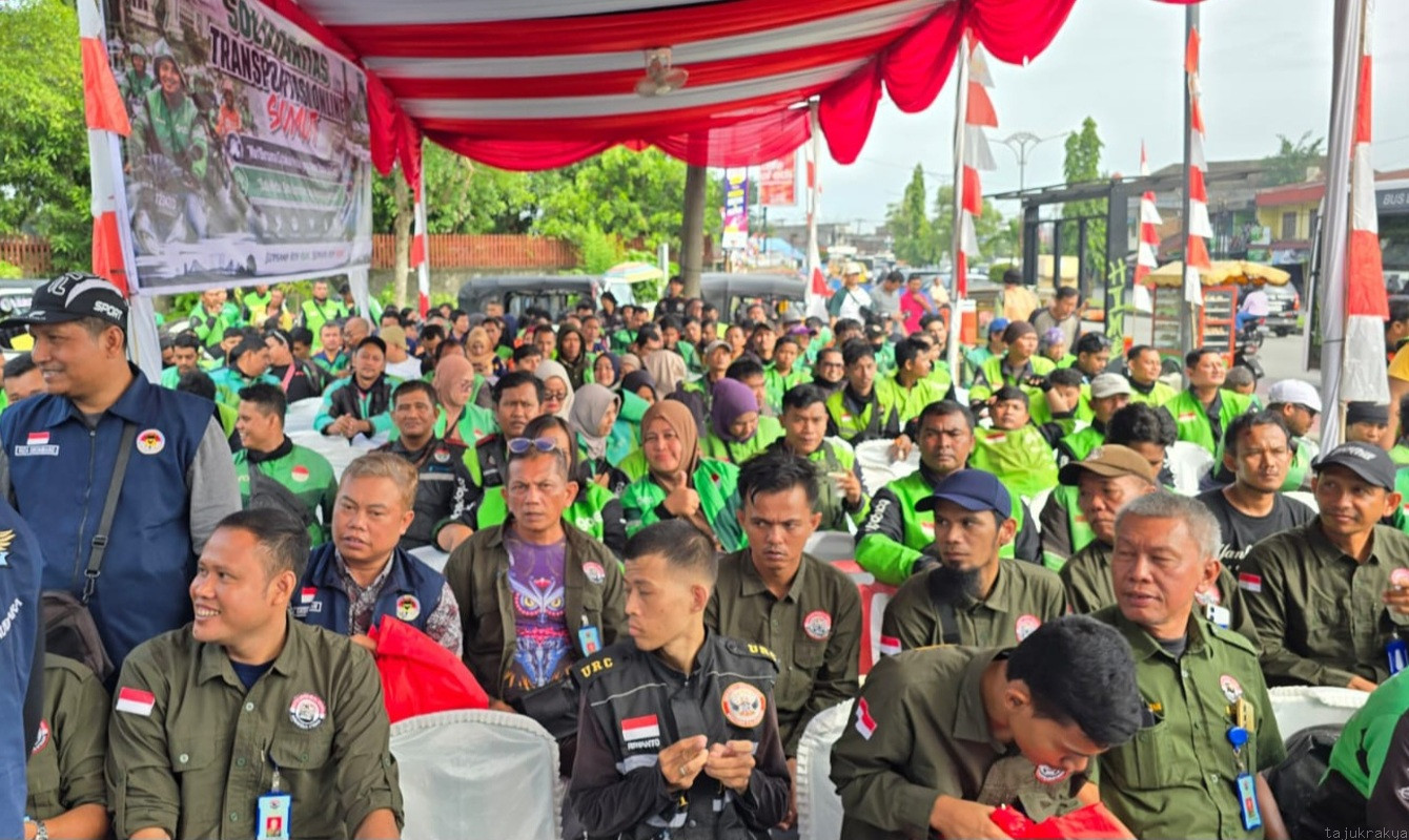 Poldasu Bersama Ojol Silaturahmi dan Dialog : Dukung Penuh Kamtibmas dan Kondusifitas Sumut