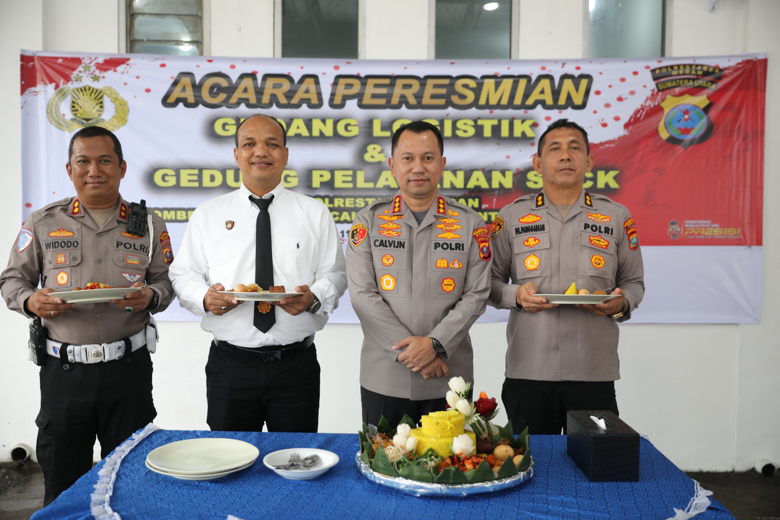 Kapolrestabes Medan Resmikan Gedung Logistik dan Ruang SKCK, Pelayanan Masyarakat Diperkuat