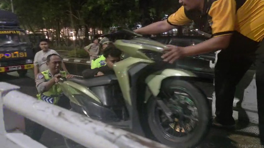 Satlantas Gercep Bertindak Amankan 39 Sepeda Motor Hendak Balap Liar di Medan