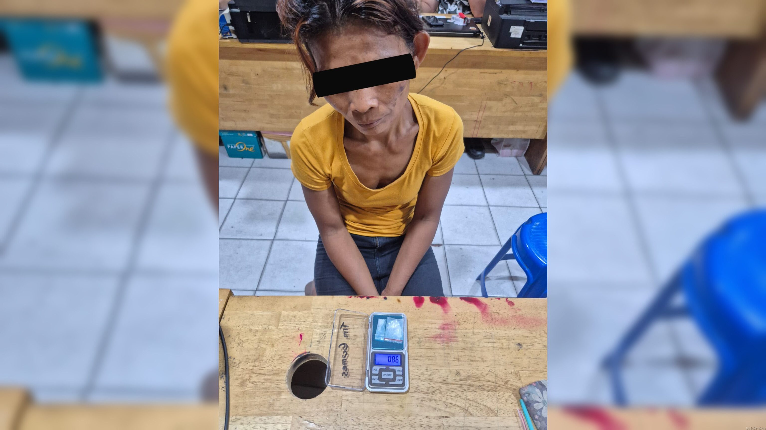 Polrestabes Medan Gerebek Gang Lembah Sunggal, IRT Diduga Edarkan Sabu Ditangkap