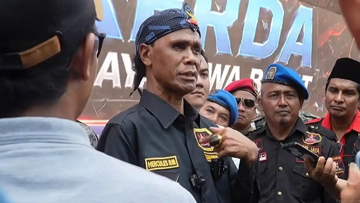 Ketua DPP GRIB Jaya Hercules Ultimatum Ojol Agar Jangan Terprovokasi
