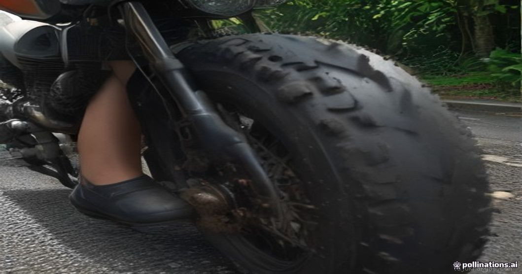 Cara Ban Motor Bocor di Jalan Tips Darurat