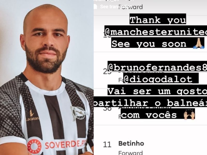 Nama Betinho mendadak muncul di Manchester United