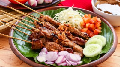 Resep sate ayam bumbu kecap