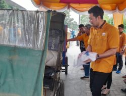 DPD Partai Hanura Sumut Jumat Berkah, 1000 Paket Beras Dibagikan kepada Jukir dan Penarik Betor