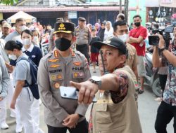 Program Jumat Curhat, Kapolrestabes Medan Bantu Korban Kebakaran Jalan Bromo