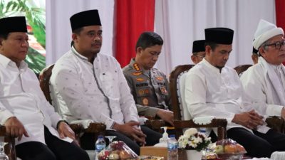 Menteri Pertahanan, Walikota Medan dan Kapolrestabes Hadiri Zikir dan Doa Bersama