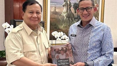 Sandiaga Uno Bertemu dengan Prabowo, Bahas Pilpres?