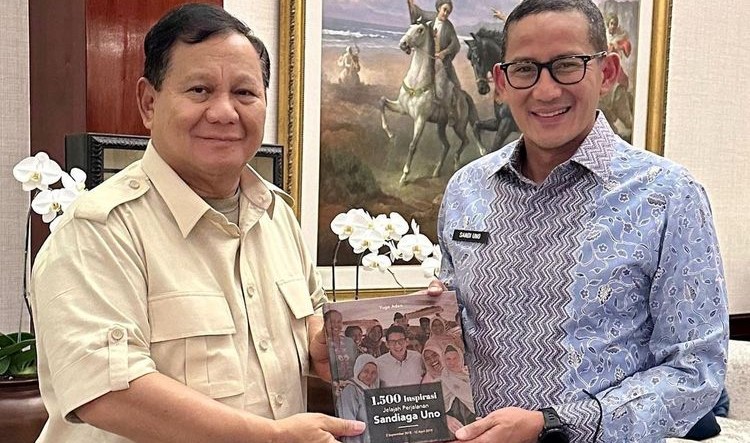 Sandiaga Uno bertemu dengan Prabowo