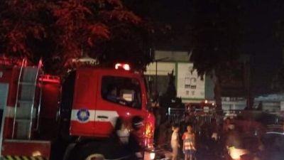 Kantor BPJS Kesehatan Kota Medan terbakar