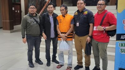 Kejati Sumut Tangkap Buronan Terdakwa Korupsi Dana BOS SMK Negeri 2 Kisaran