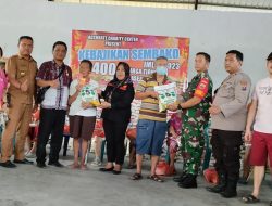 Accurate Charity Center Salurkan 400 Paket Sembako