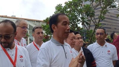 Jokowi jawab isu reshuffle