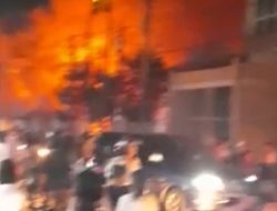Kebakaran Hebat Melahap Kawasan Padat Penduduk di Jalan Bromo Medan, Ini Kesaksian Warga
