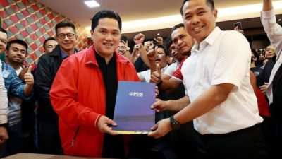 Menteri BUMN Erick Thohir Calonkan Diri Jadi Ketua Umum PSSI