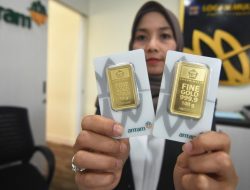 H+3 Tahun Baru, Harga Emas Antam di Medan Anjlok