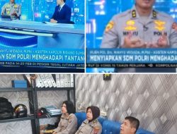 SDM Polrestabes Medan Giat Acara TVRI Dialog Indonesia Bicara