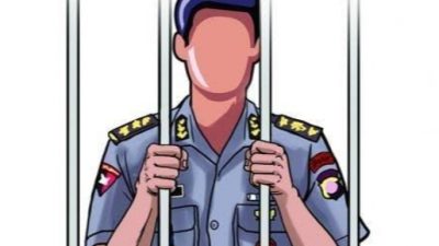 Ilustrasi polisi nakal