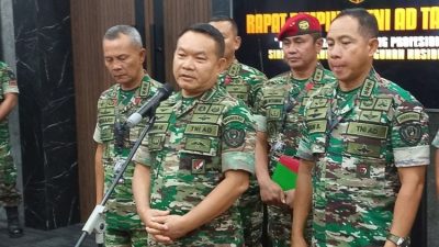 KSAD Jenderal TNI Dudung Abdurachman mewacanakan pendirian Kodam di tiap provinsi Indonesia (Sumber:Kompas.com)