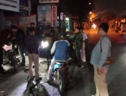 Gerombolan Geng Motor Bikin Onar di Sunggal, Dua Orang Ditangkap