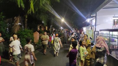 GEGER Isu Penculikan Anak di Jalan Karya, Warga Ramai Berkumpul
