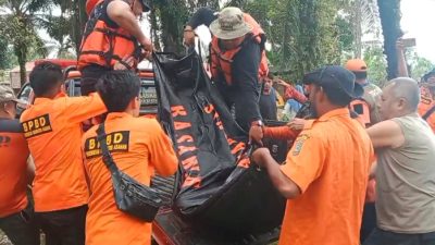 Hanyut Tiga Hari, Jenazah Seorang Remaja Ditemukan Mengambang di Sungai Betung