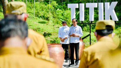 Presiden RI, Joko Widodo saat menyambangi Ibu Kota Nusantara belum lama ini. (Sumber: Biro Pers Sekretariat Presiden)