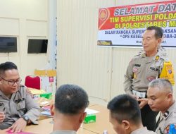 Tim Supervisi Ops Keselamatan Toba 2023 Kunjungi Polrestabes Medan