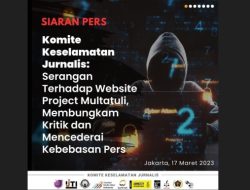 Komite Keselamatan Jurnalis Kecam Serangan Terhadap Website Project Multatuli