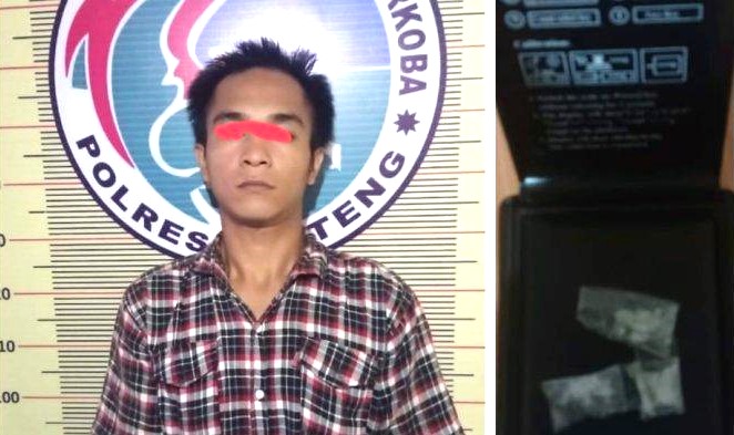 MRH, pengedar sabu Kota Sibolga tak berkutik saat ditangkap petugas Polres Tapteng
