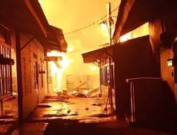 Pilu, 18 Rumah di Brayan Kebakaran saat Idul Fitri