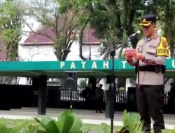 Kapolrestabes Medan Pimpin Apel Gelar Pasukan Ops Ketupat Toba 2023 di Lapangan Benteng