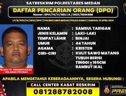 Polrestabes Medan Terbitkan Poster DPO Samsul Tarigan