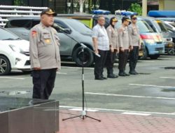 Kompol Gunawan Simatupang Sampaikan Pesan Kapolrestabes Medan : Anggota Diminta Hindari Pelanggaran dan Jauhi Narkoba