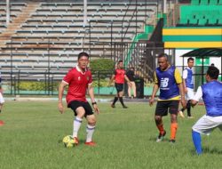 Laga Persahabatan Sepakbola Polrestabes Medan vs Jurnalis, Skor Akhir 5-3