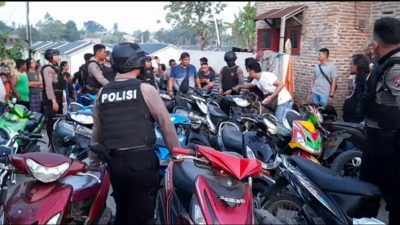 Polrestabes Medan menggerebek gudang motor curian di Desa Sei Mencirim