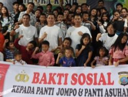 Kapolrestabes, PJU dan Polsek se-Jajaran Polrestabes Medan Olahraga Bersama dan Bakti Sosial di Pancur Batu