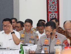 Kombes Pol Valentino Alfa Tatareda Hadiri Kunker Komisi lll DPR RI di Polda Sumut