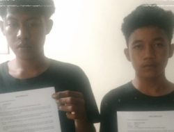Terjaring Razia, Dua Pelaku Balap Liar Buat Surat Pernyataan