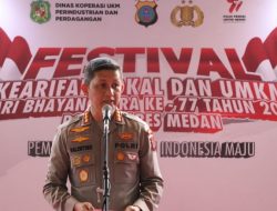 Kapolrestabes Medan Hadiri Penutupan Festival Kearifan Lokal dan UMKM di Deli Park