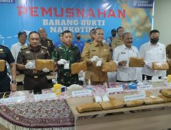 Hari Anti Narkoba Internasional 2023, BNNP Sumut Musnahkan Ganja, Ekstasi dan Sabu