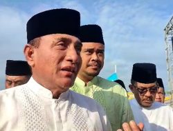 Salat Idul Adha Bareng, Gubernur Terharu, Bobby Berharap Pelaksanaan Kurban Jadi Momen Saling Berbagi
