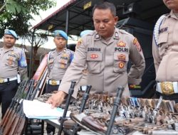 Provost Polres Karo Mendadak Kumpulkan Semua Senjata Api Personel