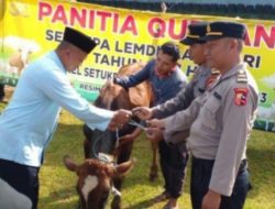 Alhamdulillah ! Idul Adha 1444 H, Setukpa Lemdiklat Polri Sembelih 85 Hewan Kurban