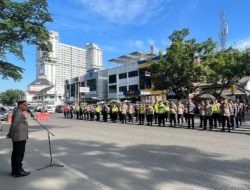 Wakapolrestabes Medan Pimpin Apel : Jika Membahayakan Tindak Tegas Pelaku Kejahatan