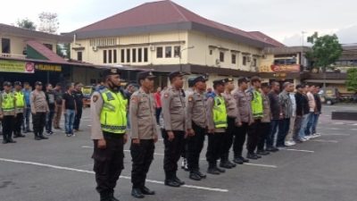 Polrestabes Medan Patroli Skala Besar mulai Malam hingga Dinihari