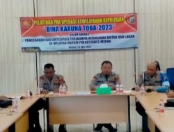 Dalam Rangka Harkamtibmas. Polrestabes Medan Latihan Pra Operasi Karuna Toba 2023