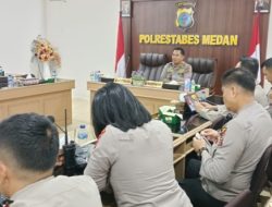 Wakapolrestabes Medan Pimpin Rapat Bahas Inventaris Mobil Patroli