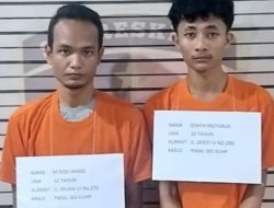 Awas ! Perampok Modus Aplikasi LGBT Hornet, Dua Pelaku Ditangkap Polsek Percut Seituan